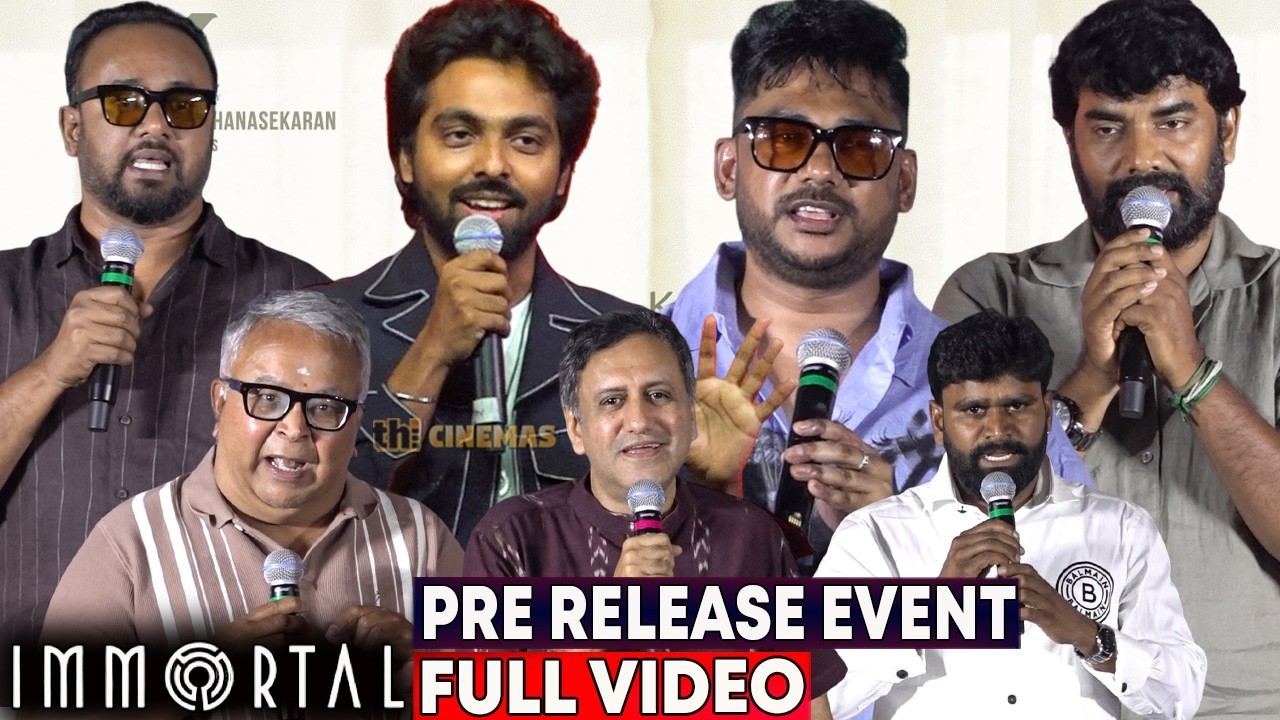 Full Video - Immortal Pre Release Event | GV Prakash | Sam CS | Mariyappan Chinna