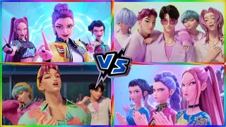KPop Demon Hunters VS SAJA BOYS. Tiles Hop EDM RUSH screenshot 5
