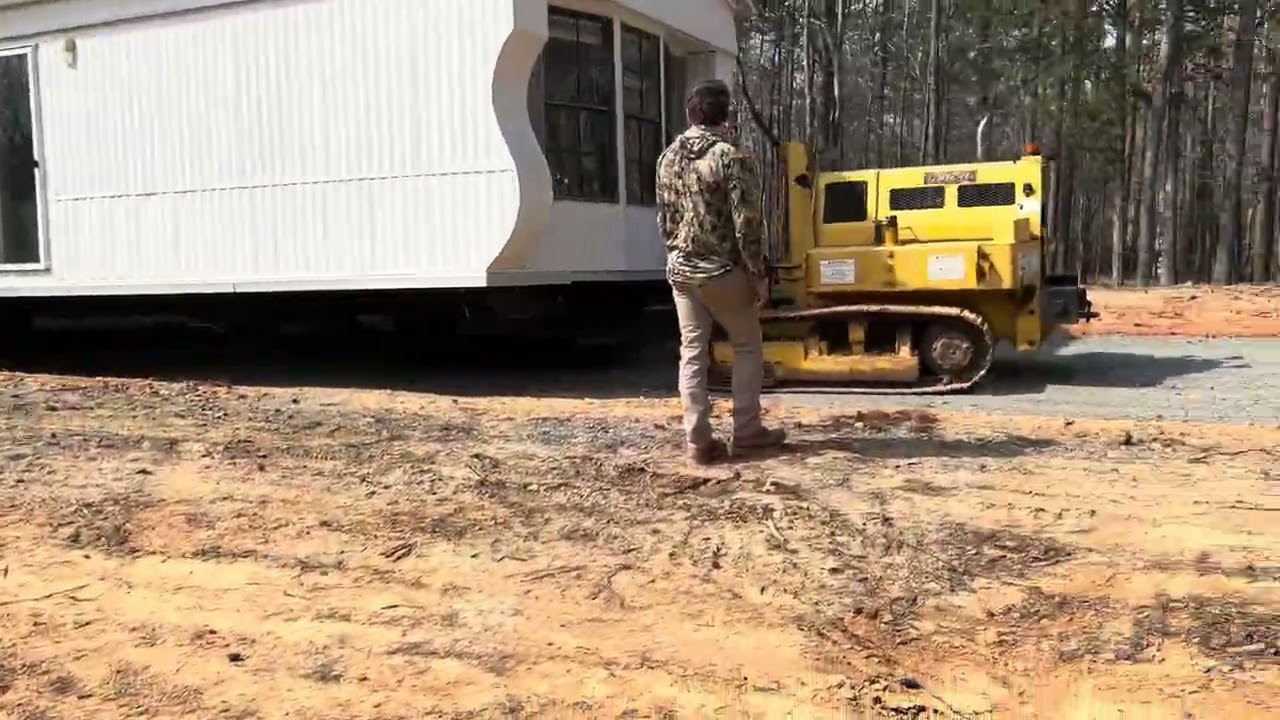 Moving A Mobile Home, Clips Part 2!!