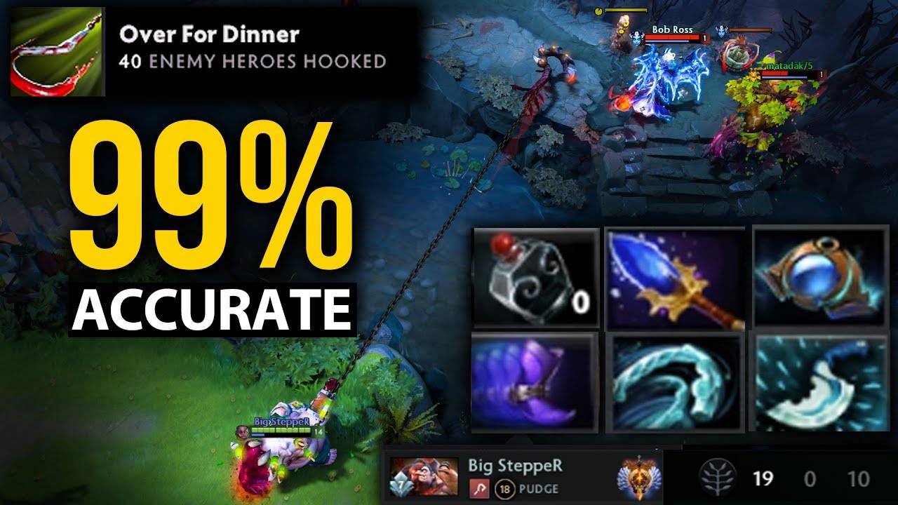 Pudge’s Unstoppable Mid Lane Takeover | 99% Hook Mastery! | Pudge God