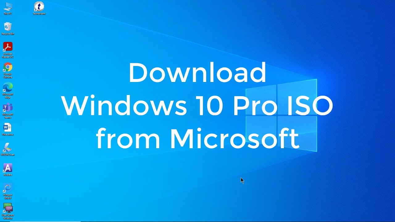 windows 10 pro iso download