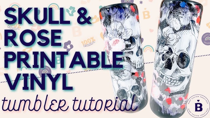 🥤 How to Wrap a Tumbler With Adhesive Vinyl For Beginners 