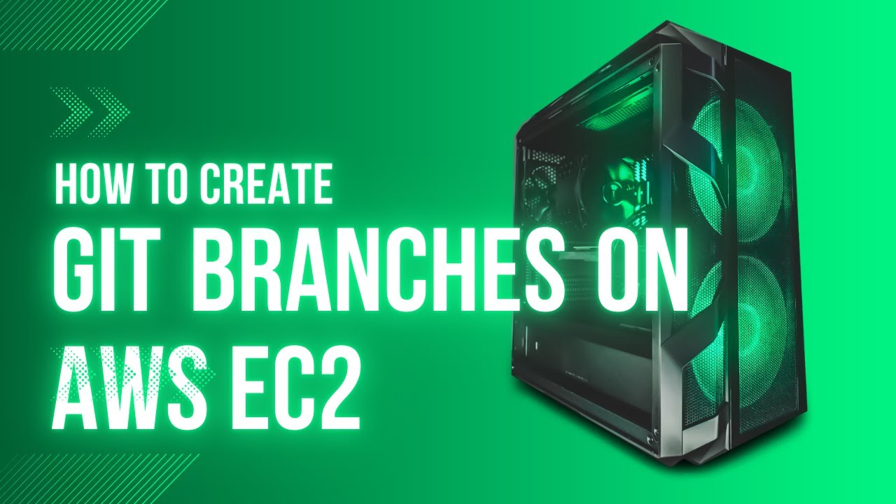 Git basics how to create and switch branches easily on aws youtube