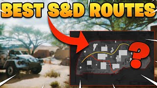 RUSH ROUTES for COLLATERAL SnD in Cold War 🥶 Search and Destroy on *NEW* Collateral Map (Season 4)