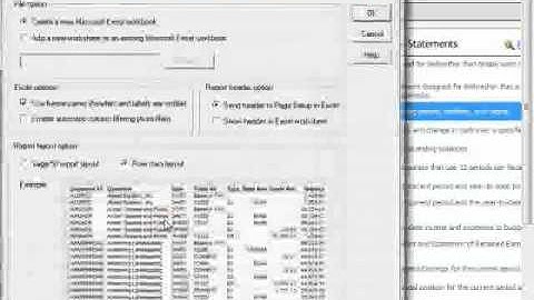 Sage 50 Tutorial Exporting Reports to Excel Sage Training Lesson 14.9