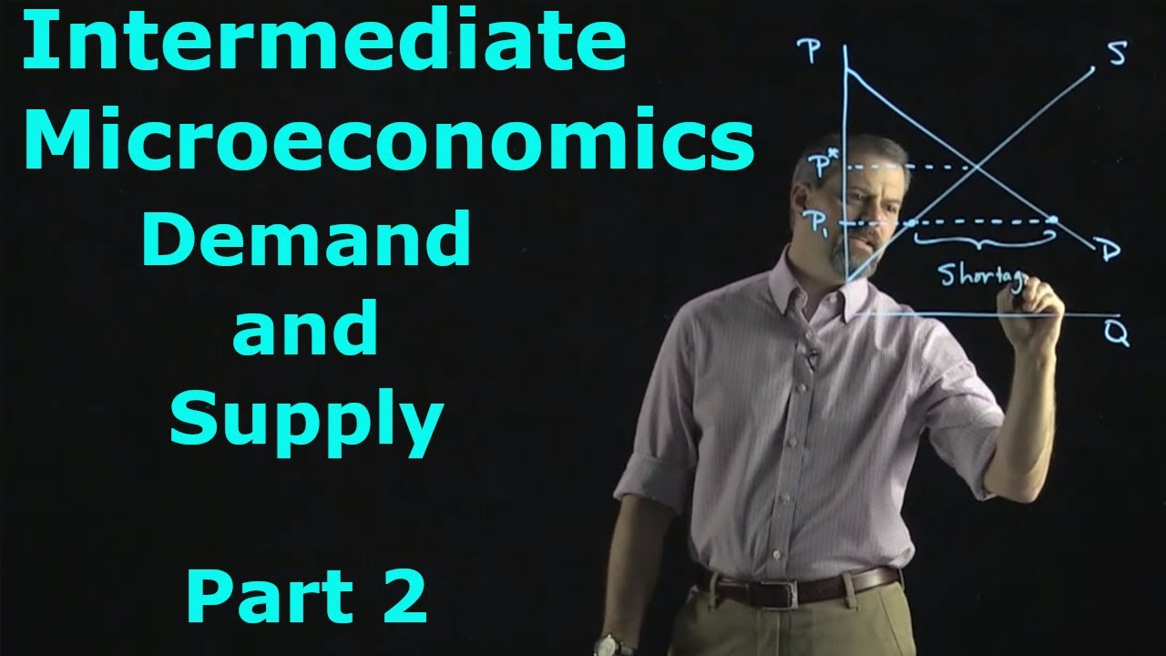 Intermediate Microeconomics Supply and Demand, Part 2 YouTube