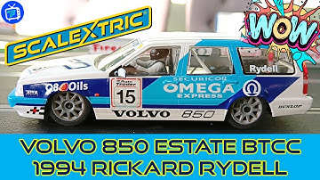 C4597 Volvo 850 Estate BTCC 1994 Rickard Rydell #slotcars #scalextric