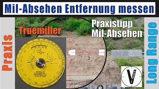 Mil-Reticle Distance Measuring Truemiller Target German screenshot 1