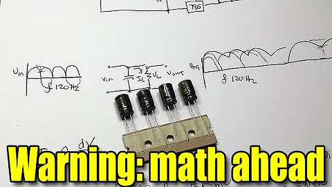 How to choose filter capacitors for power supply