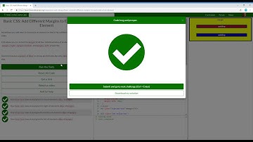 Basic CSS  Add Different Margins to Each Side of an Element 20/44  Learn freeCodeCamp