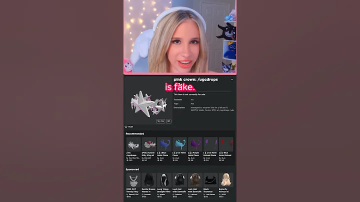 FAKE “LIMTED UGC” Items Have Taken Over ROBLOX!😱