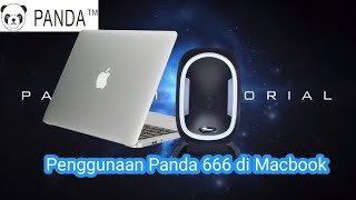 Panda PRJ-666 Penggunaan di Mac OS Macbook
