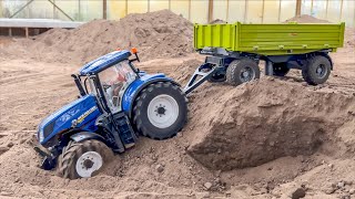 RC FARMING! RC TRACTOR STUCK! RC TRACTORS IN ACTION!