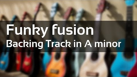 Funky Fusion Jam Track Ami7