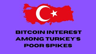 As Lira Plunges, Bitcoin Interest Among Turkey's Poor Spikes