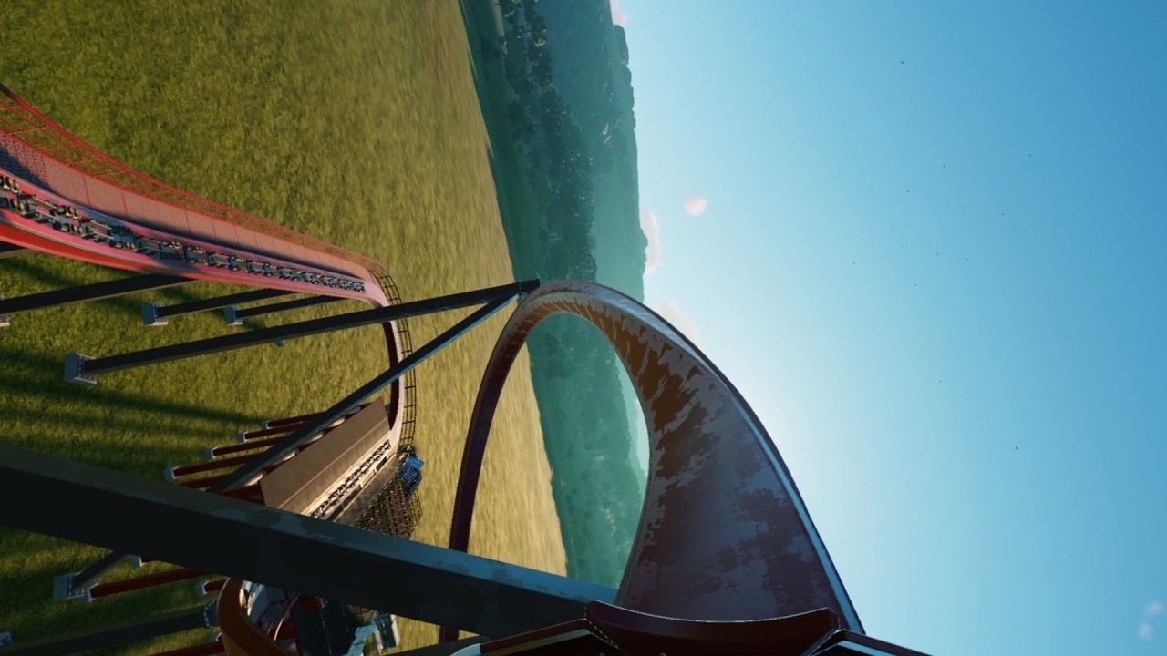 RMC Trex Onride Planet Coaster 2 (made by Dex) [POV]