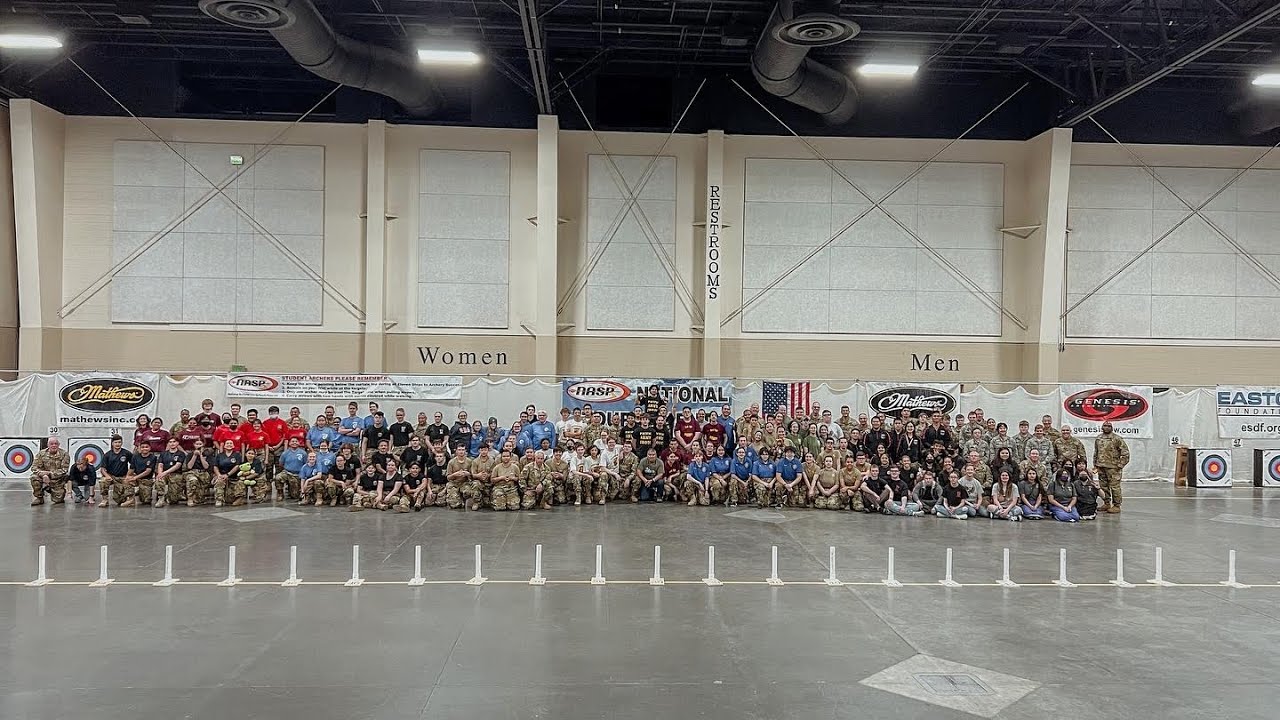 JROTC STUDENTS COMPETE AT NASP®️ WESTERN NATIONALS ARCHERY TOURNAMENT
