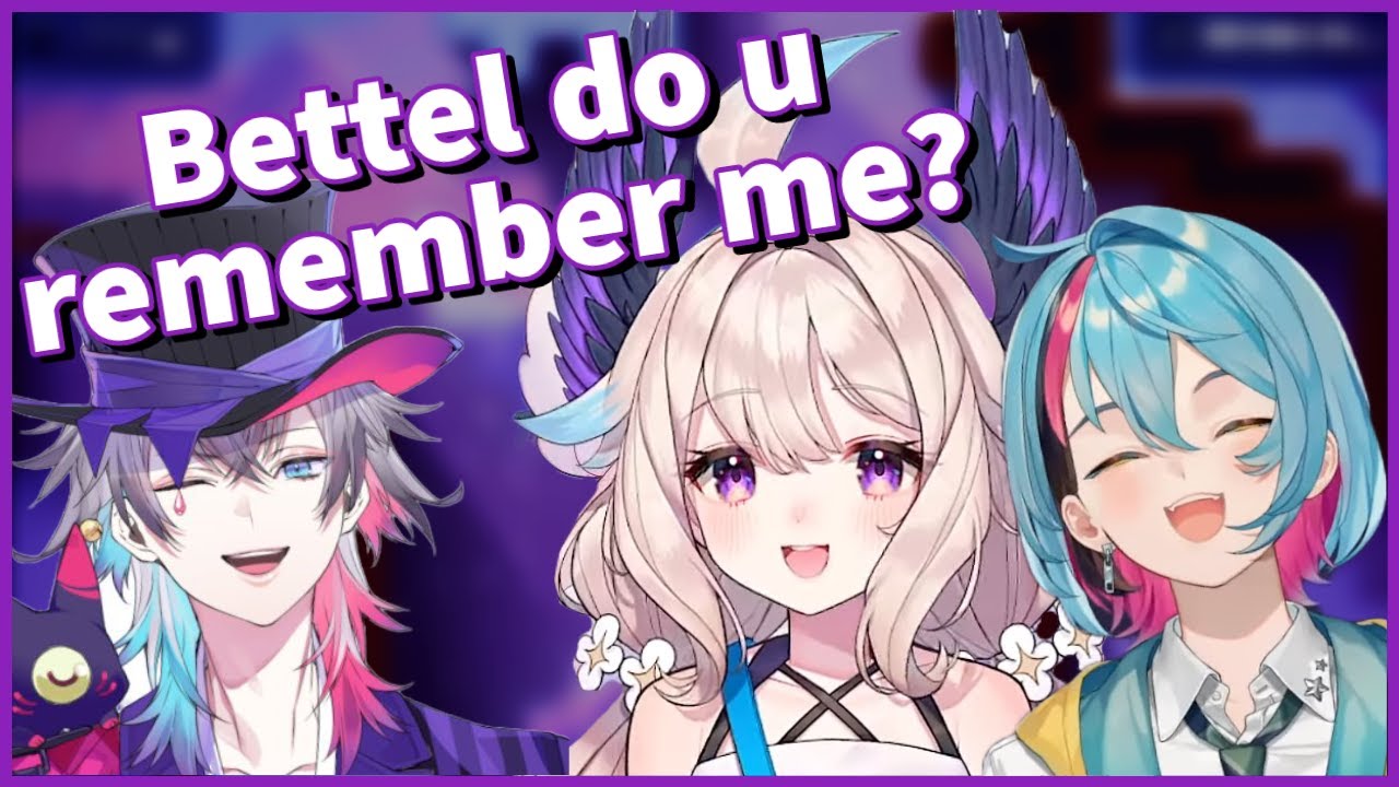 A shy Enna saying hi to Bettel after he redirects to Kyo!【Gavis Bettel | Kyo Kaneko | Enna Alouette】