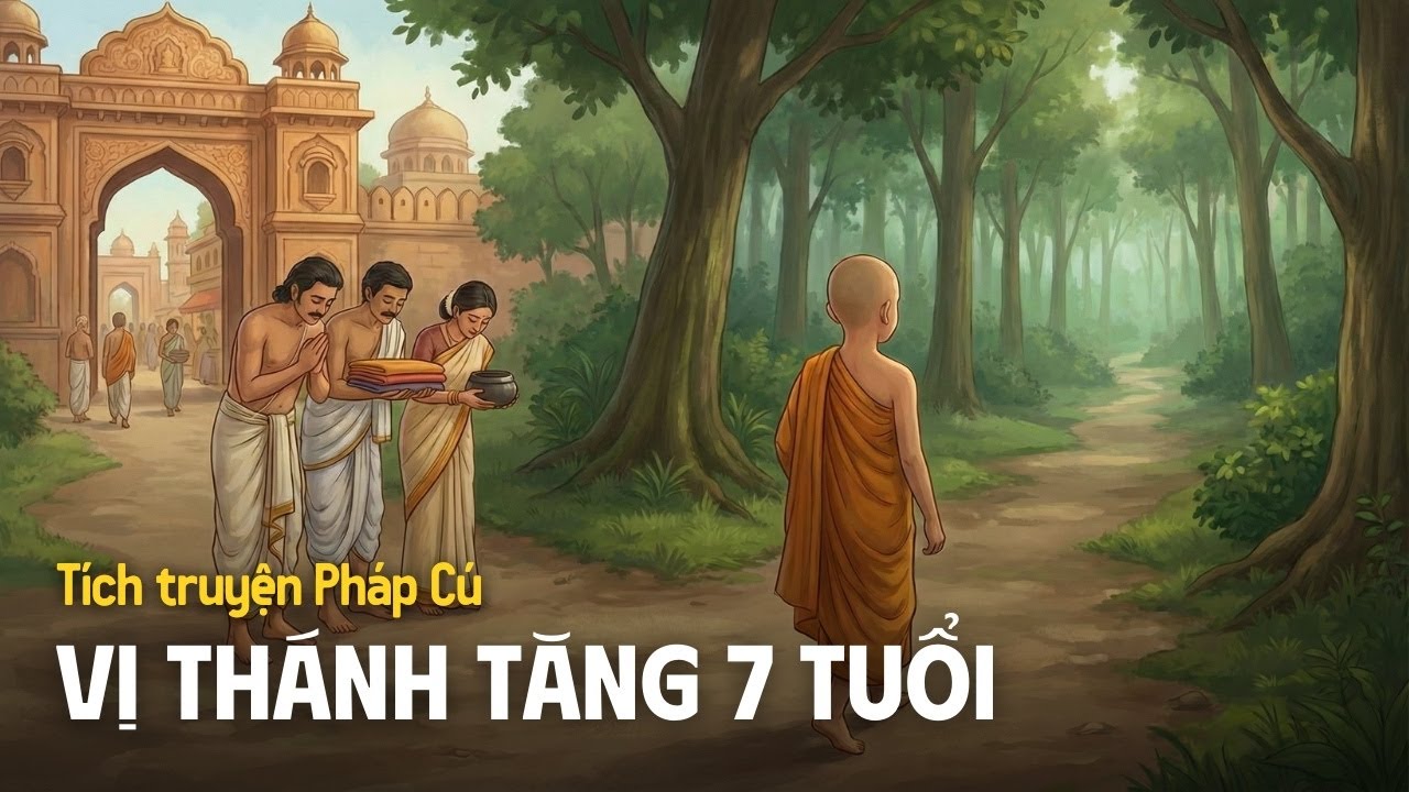 Hai Lối Rẽ Cuộc Đời & Lựa Chọn Của Một Bậc Thánh Tăng 7 Tuổi | Tích truyện Pháp Cú 73-75