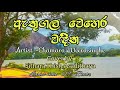 Athugala Wehera - ඇතුගල වෙහෙර / (Cover by Sithara | Thish | Asadithaya) _ (Lyrics Status video)