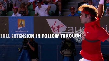 Tennis Tips: One Handed Backhand - Roger Federer and Francesca Schiavone