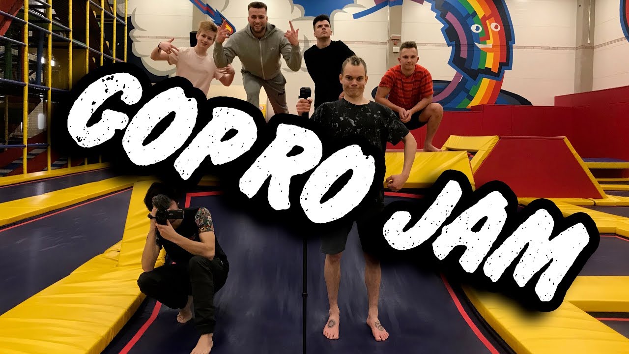 GOPRO JAM IN EUROPE´S LARGEST TRAMPOLINE AREA! / Send It Fridays S3E2 [ENG SUBS]