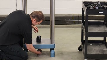 How to set up a load cell in tension in a UCM