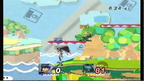 *OUTDATED PRE-DEMO 2* Project M - Hat (Marth) vs Vanguard (Lucario) 1