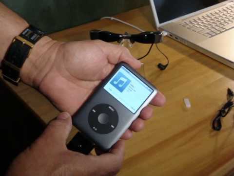 Connecting your Myvu to an iPod