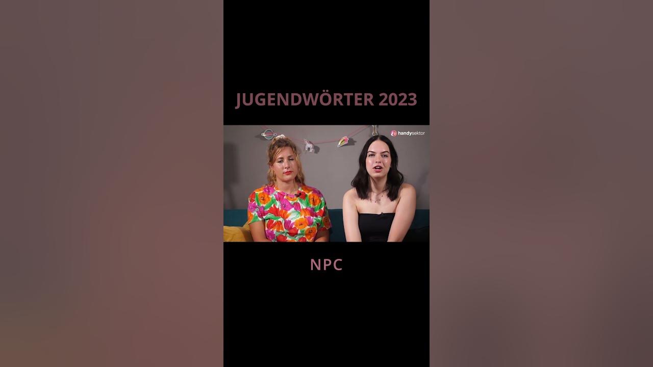 NPC 🤖 hat es sogar unter