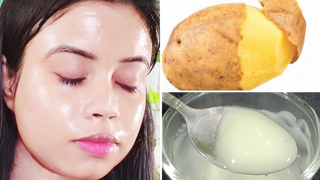 I used Potato Gel on my Face & it removed Dark Spots Visible Glass