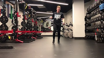 Forward Lunge w/T-Spine Rotation