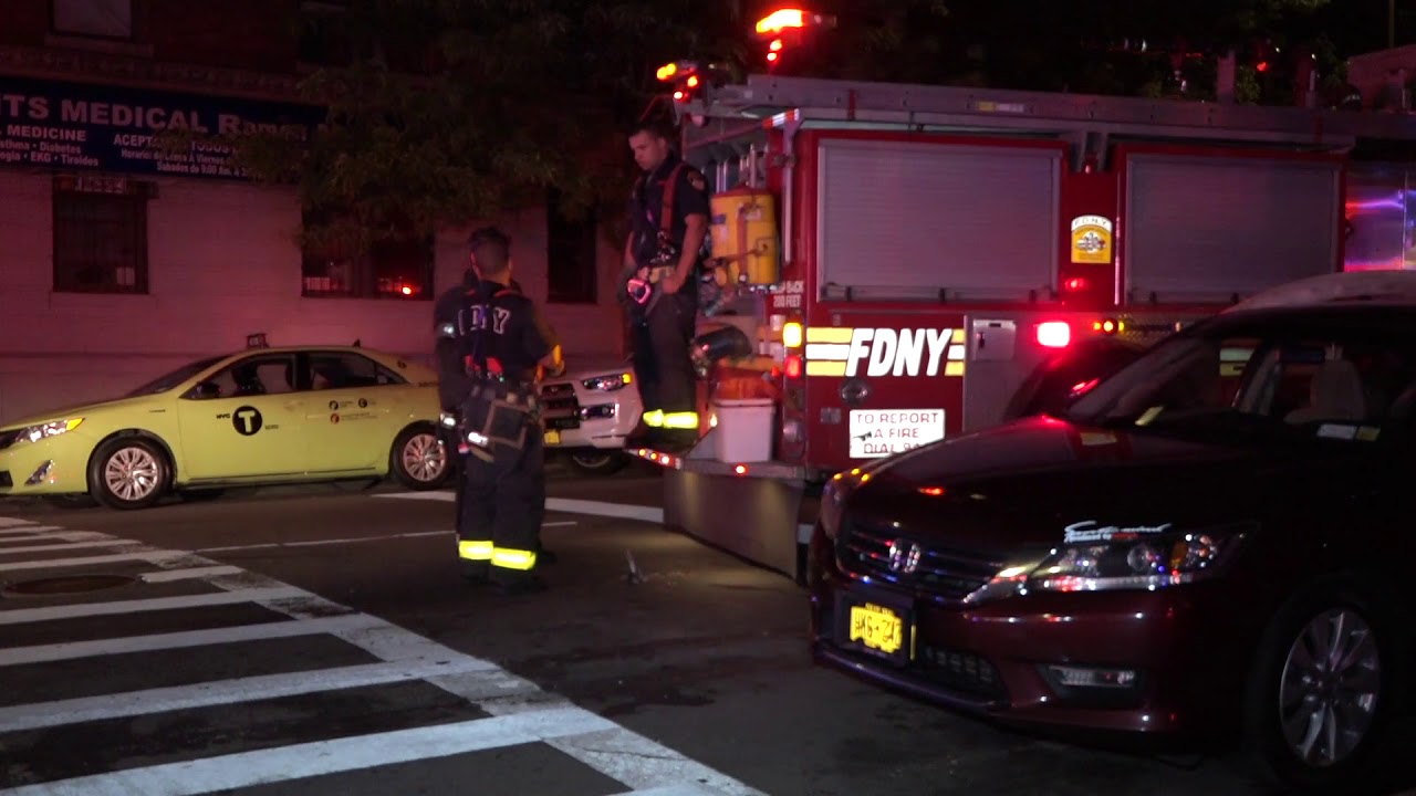 FDNY Response to Electrical Fire at 260 Audubon Ave, Washington Heights, Manhattan