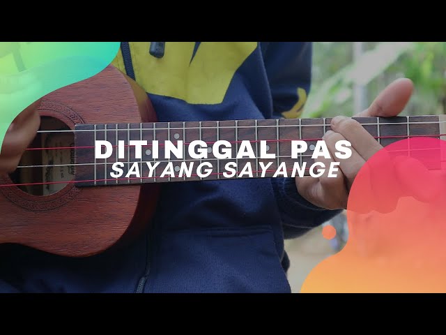 DITINGGAL PAS SAYANG SAYANGE - Safira Inema (lirk & chord) Cover Ukulele by Alvin Sanjaya class=