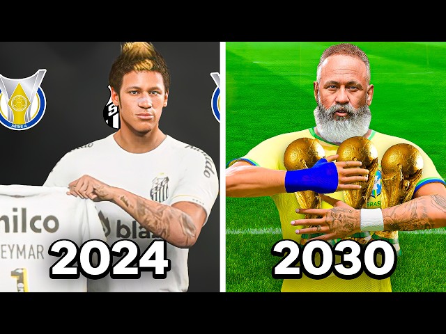 I Replayed The Entire Career of Neymar class=