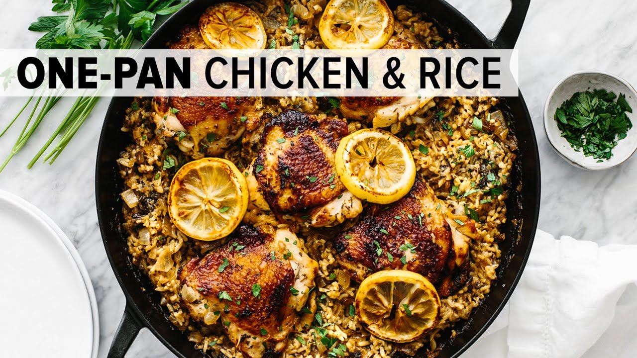 Best Chicken and Rice (One Pan) - Downshiftology