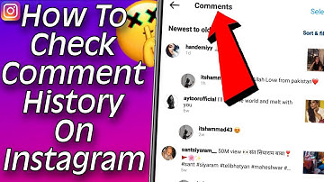 How To Check Your Comment History On Instagram | Android/iPhone