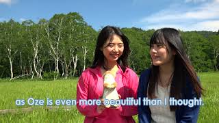 This is Miyuu, the Music Ambassador for Oze, singing pleasantly ami...