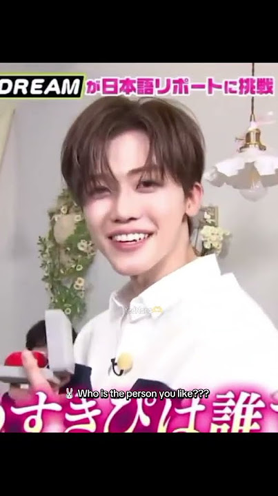 Jeno was blused, as if Nana was proposing to him 🤭😳😭🖤#nomin #jeno #jaemin