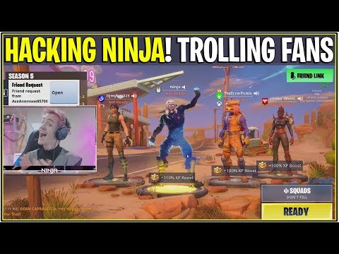 trolling-ninja's-fans-with-*reactions*-|-(fortnite-battle-royale)