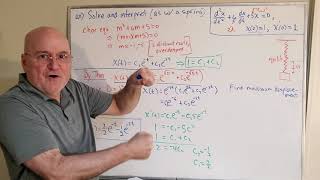 Linear Models - Damped Systems (7)