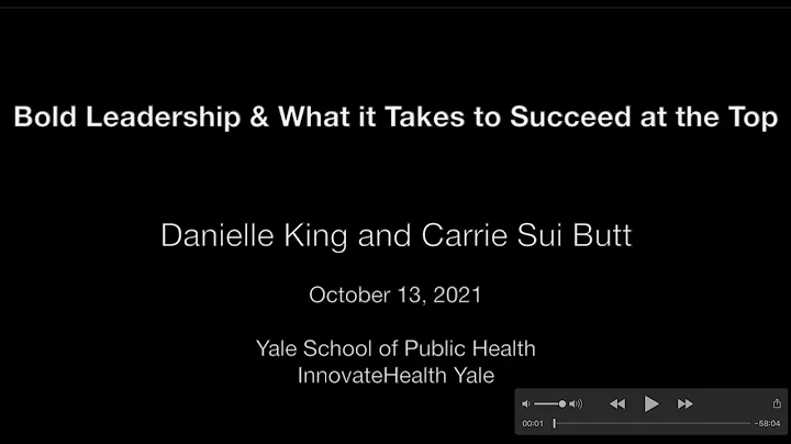 Bold Leadership Danielle King
