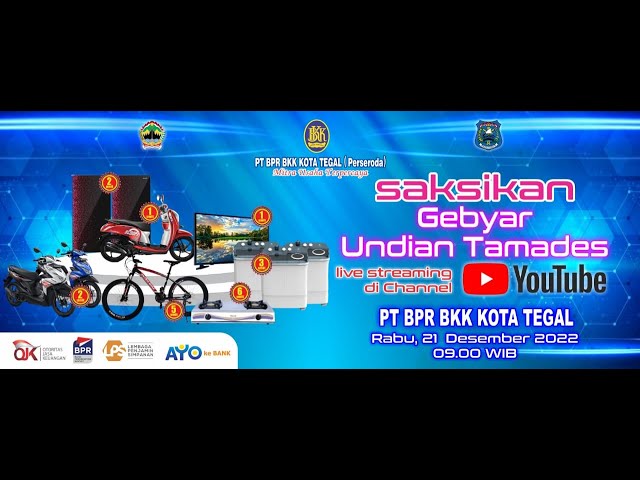 GEBYAR UNDIAN TAMADES | PT BPR BKK KOTA TEGAL 2023