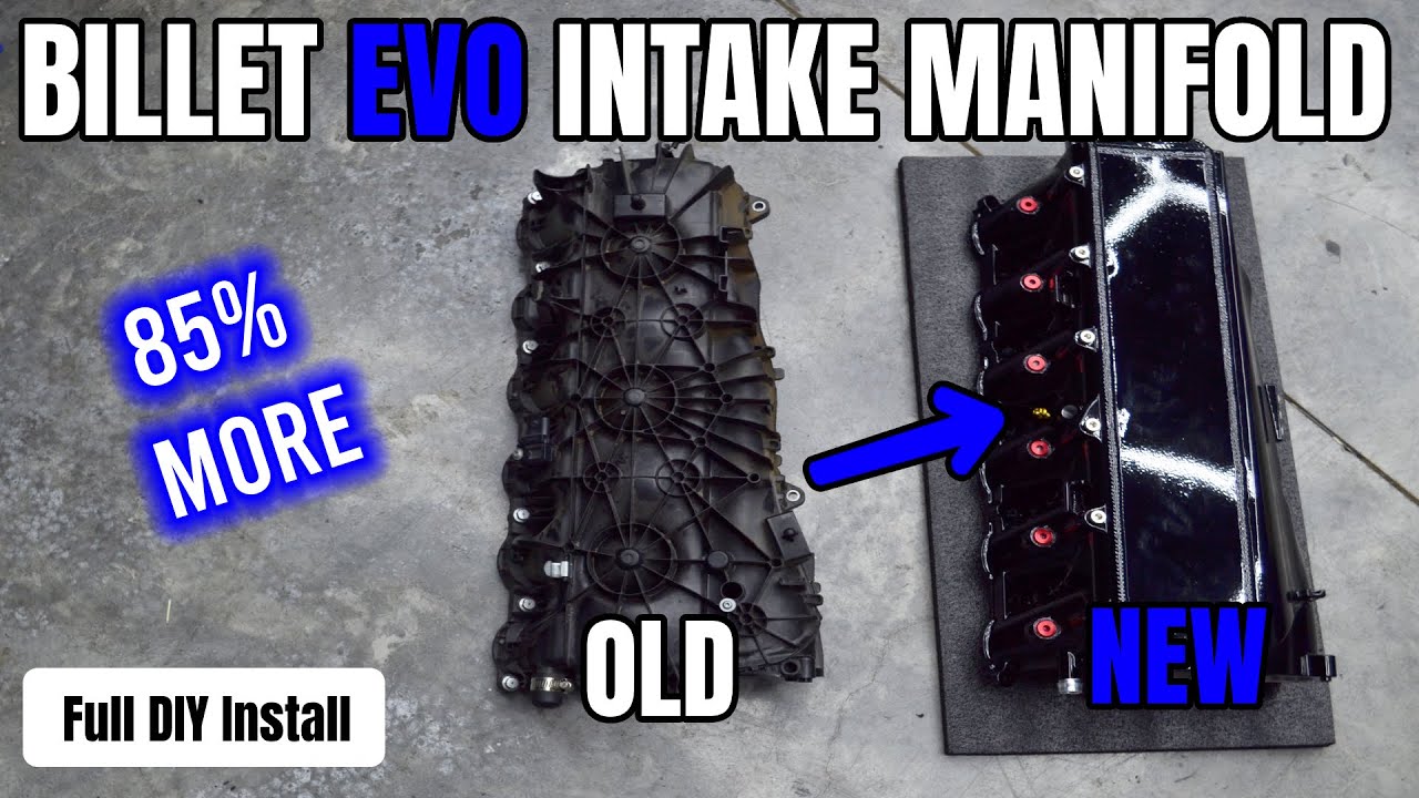 Installing the BIGGEST Intake Manifold on my B58 [NEW EVO Manifold] [M240i, M340i, M440i, A90 Supra]