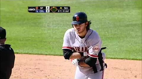 2012/04/09 Crawford's bases-clearing double