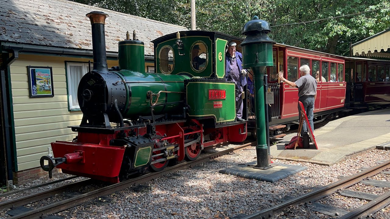 Bredgar and Wormshill Light Railway July the 6th 2025 ||BWLR|| Monthly steam opening 