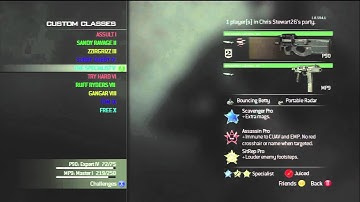 My 20th Prestige Create A Class And Stats