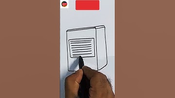 Draw a simple cooler using these simple steps #shorts #ashortaday Canvassing Passion