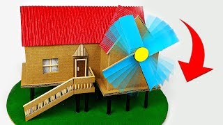 How to make Windmill Generator for Science Project at Home
