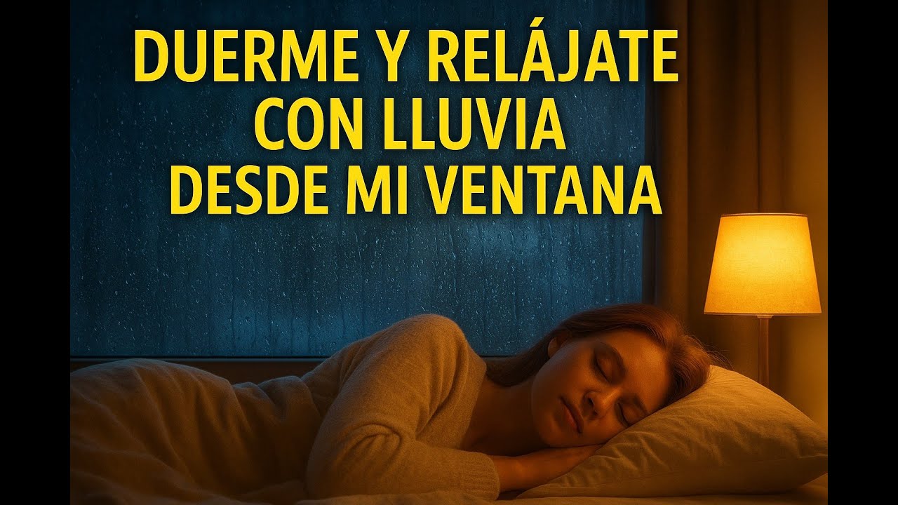 Noche de Lluvia Vista desde Casa 🏠 | Relájate y Duerme Profundo con ...
